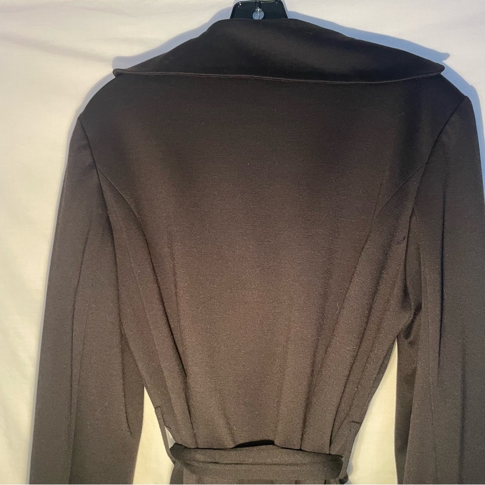 Cynthia Rowley Black Ruffle Jacket size large - Picture 4 of 8
